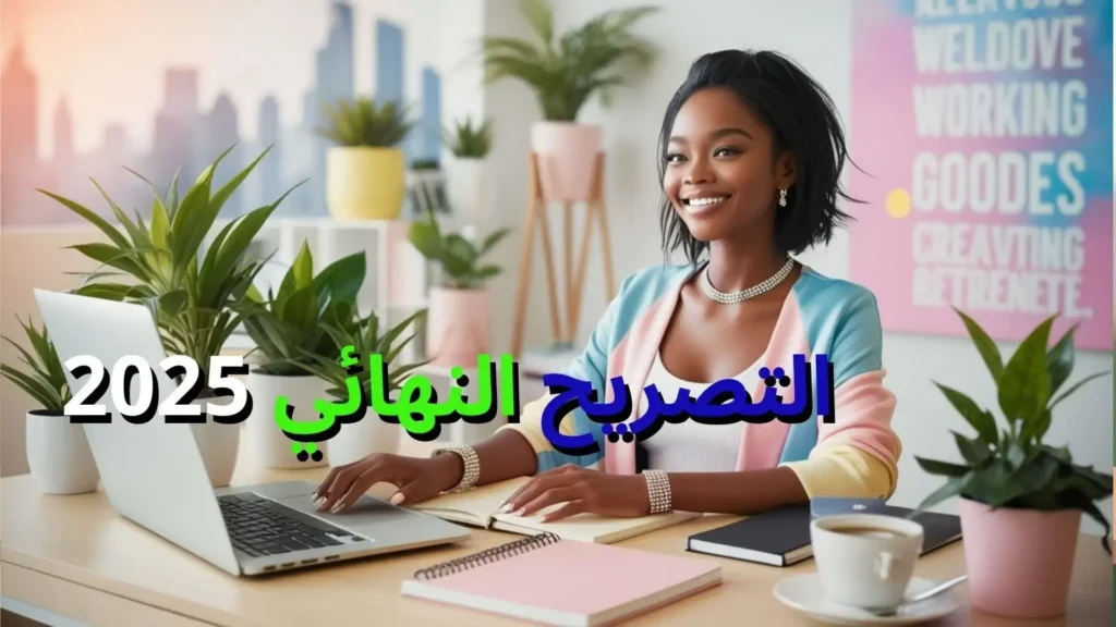 التصريح النهائي 2025