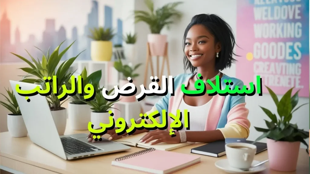 استلاف القرض والراتب الإلكتروني